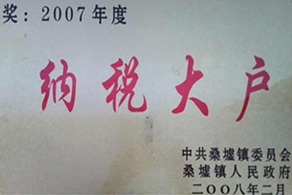 纳税大户